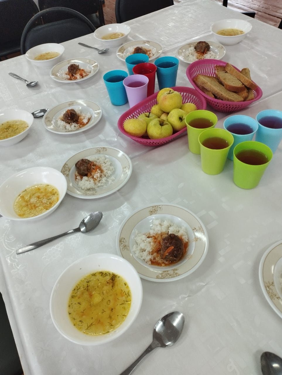 Мектептегі тамақтануды ұйымдастыру  Организация школьного питания